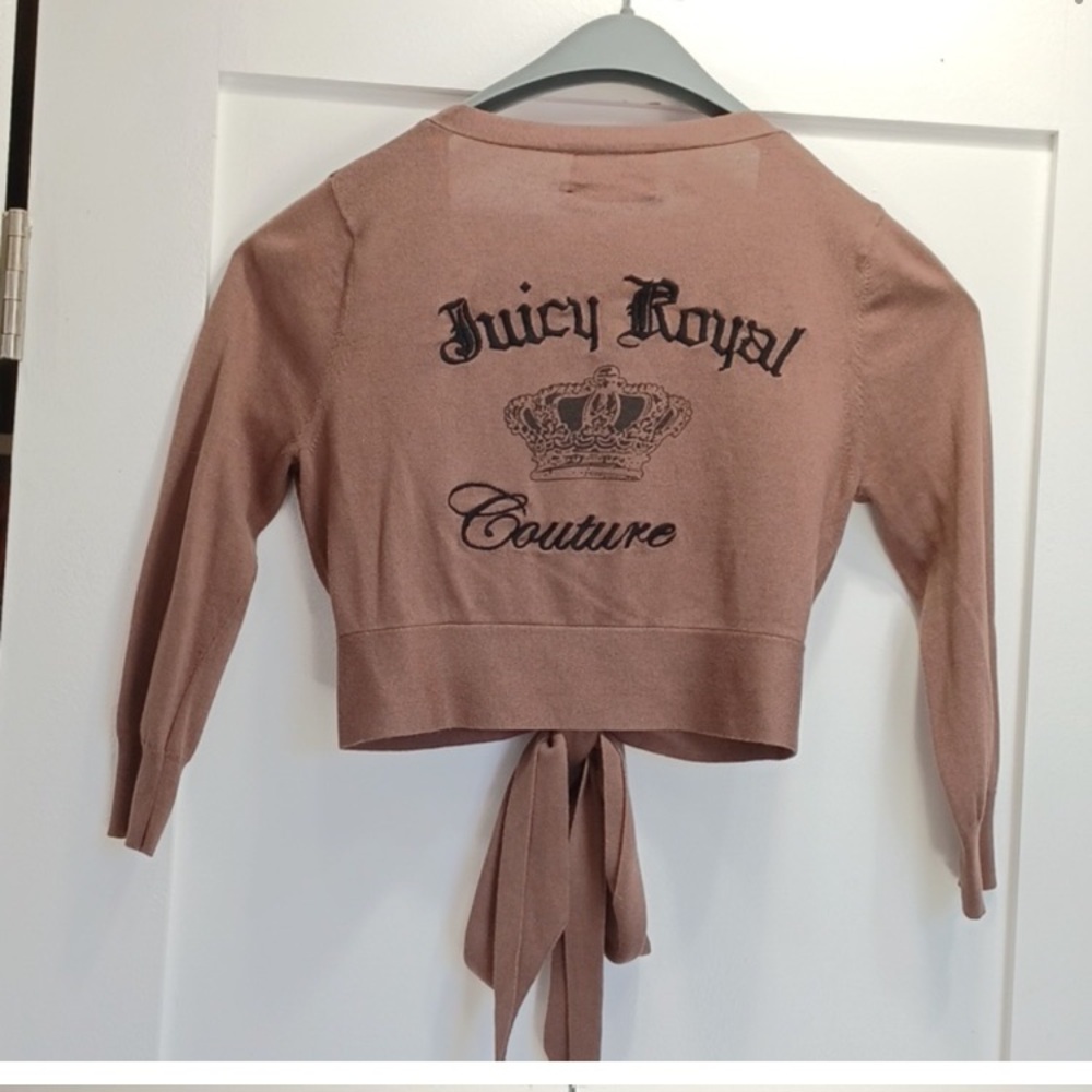 ISO juicy couture wrap top